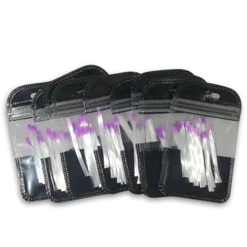 Новые 3 упаковки для ногтей из стекловолокна наращивания акриловых насадок