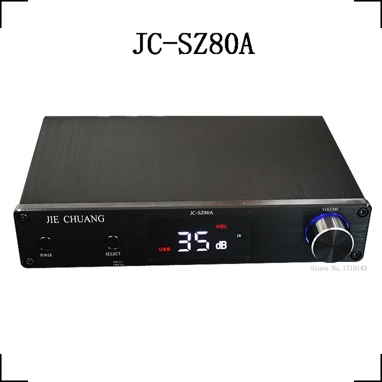 Цзе чжуан JC-SZ80A 80 Вт + Bluetooth 4.0 чистый цифровой усилитель мощности волокна /