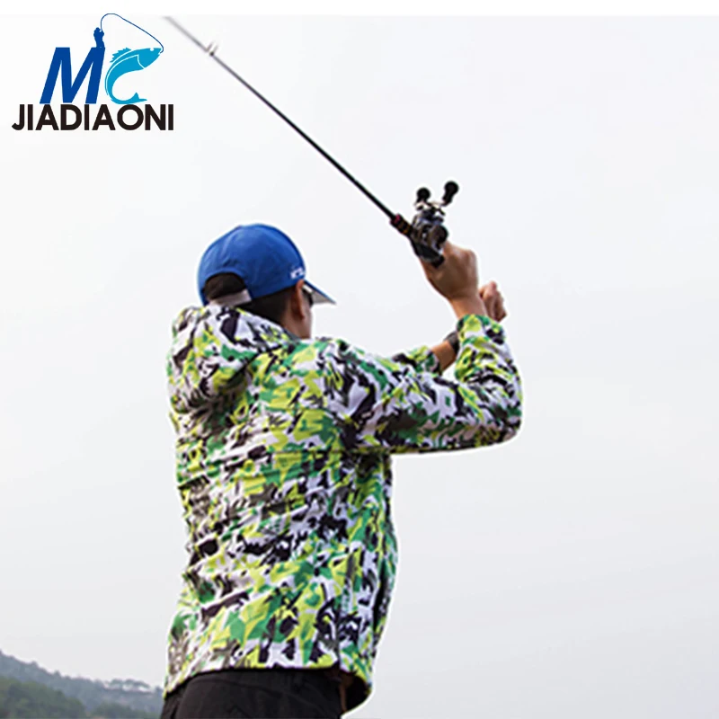 JIADIAONI Carbon Fiber 2.1m/2.4m Spinning Casting Lure Fishing Rod with 2 Tips Tackle | Спорт и развлечения