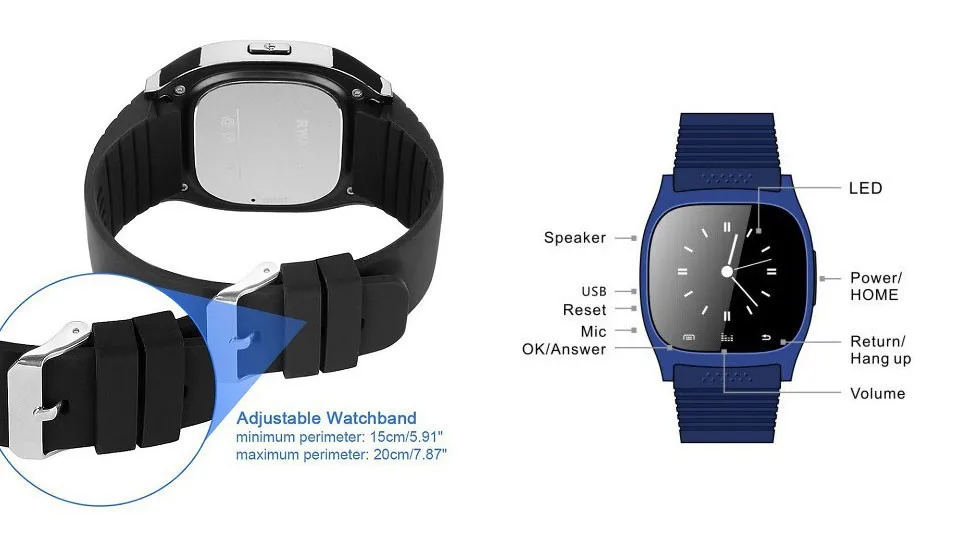 M26 Smartwatch Спорт Bluetooth Смарт часы браслет цифровые часы с циферблатом SMS напомнить шагомер для samsung IOS Android для iPhone