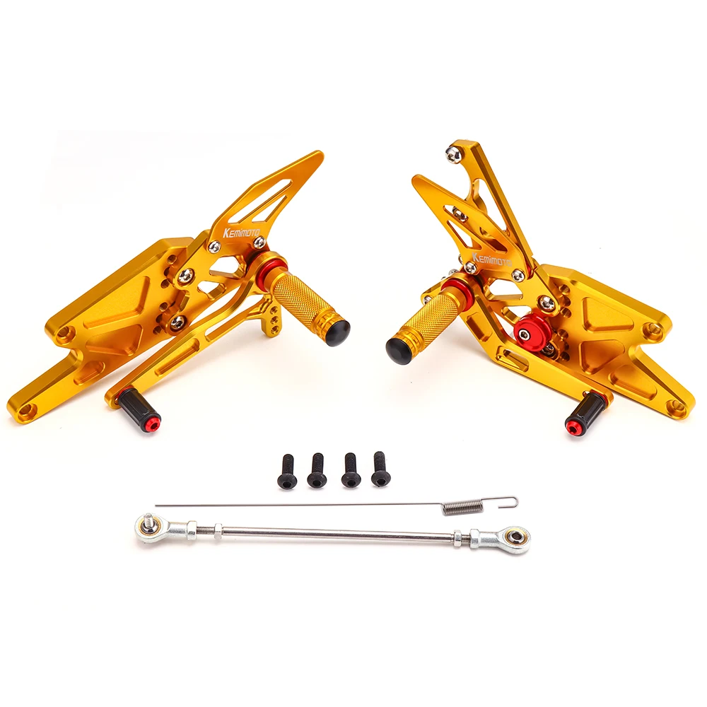 Абсолютно MT-03 R3 CNC регулируемый задний Набор Rearsets Подножка для Yamaha YZF R25 R3-& MT-25-(non-U.S.model