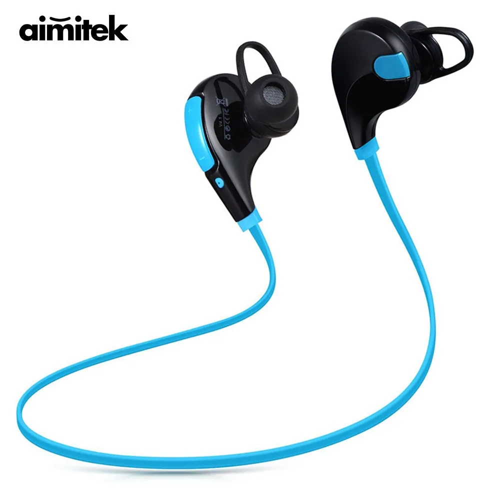 Bluetooth наушники беспроводные стерео спортивные для бега свободные руки с