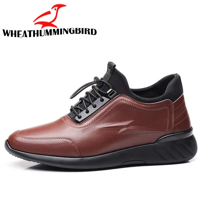 Luxury Brand Hot Sale Fashion Men Casual Lace Up Shoes Leather Walking Moccasins Flats sneaker shoes G41-01 | Обувь