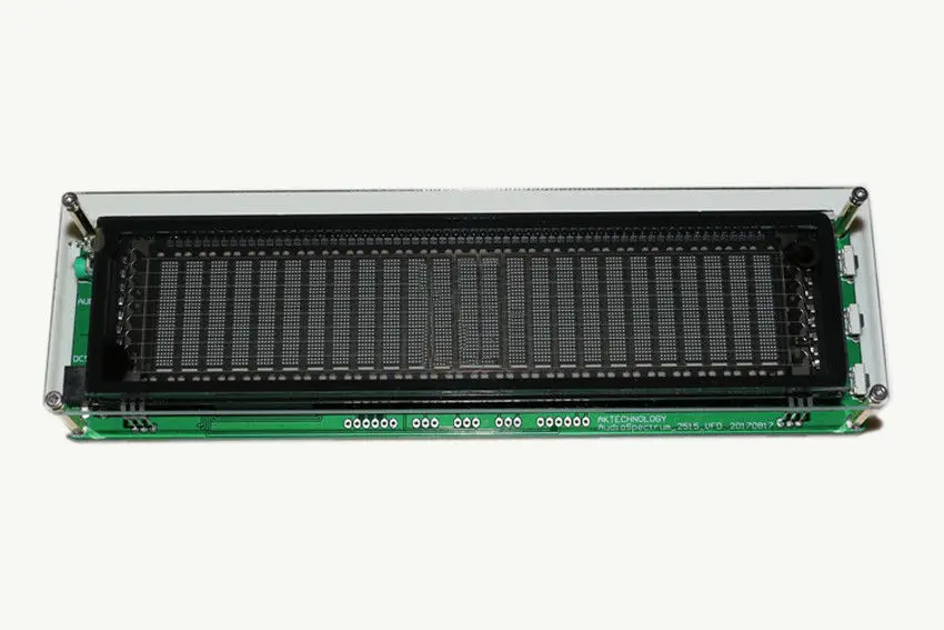 AK2515 музыкальный аудиоспектр 15 уровня индикатор VU Meter экран для