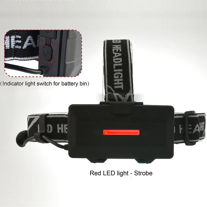 Фара датчик высокой мощности налобный фонарь usb голова фонарик COB фары