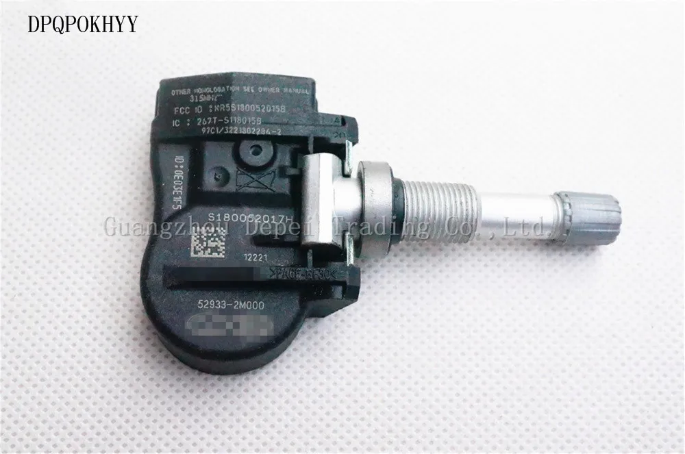 Dpqpokhy 1 шт. для Kia TPMS датчик клапана OEM #52933 2M000 Soul Forte Sorento Optima|Датчик давления| |