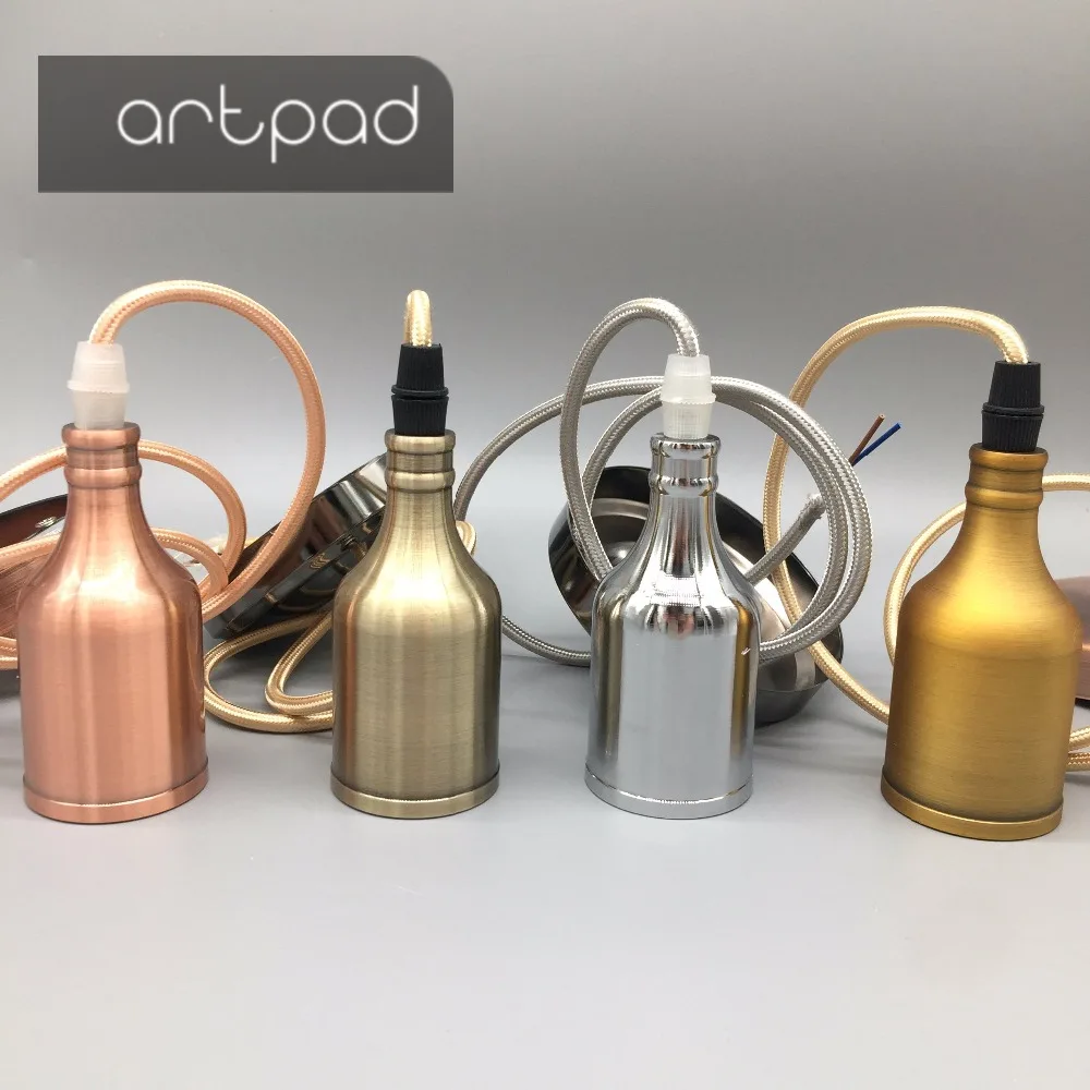Artpad простой в установке винтажный Ретро E27 E26 держатель лампы Эдисона стандартная