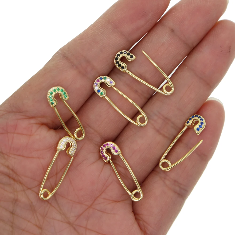 2019 г. высококачественные Позолоченные заколки гвоздики модные элегантные