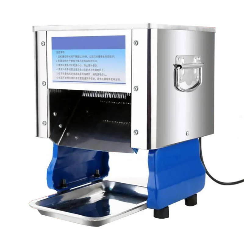 

Meat Grinder Sliced Meat Cutting Machine Commercial Meat Slicer Stainless Steel Slicer Wire Cutter Fully Automatic