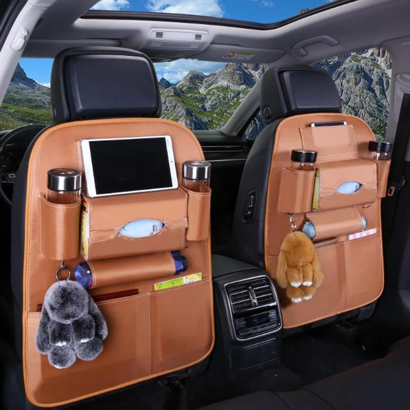 Сумка для хранения автомобиля из искусственной кожи креативный автомобильный