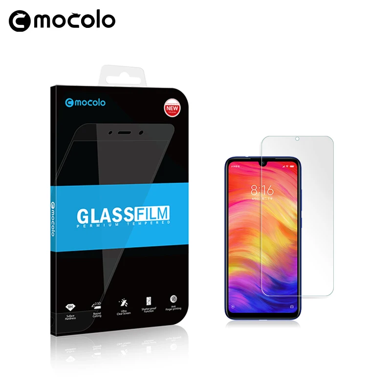 MOCOLO закаленное стекло для Xiaomi Redmi note 7 Защитная пленка для экрана 9H изогнутое защитное закаленное стекло Redmi note7 global