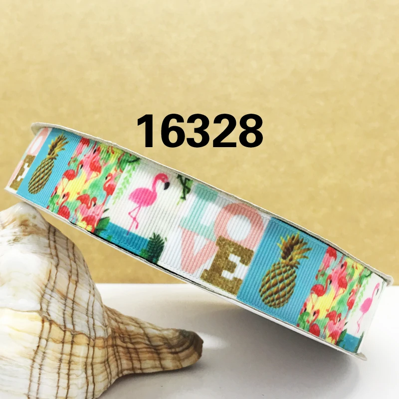 Бесплатная доставка 50 ярдов мультфильм печатных grosgrain ленты 16418 | Дом и сад
