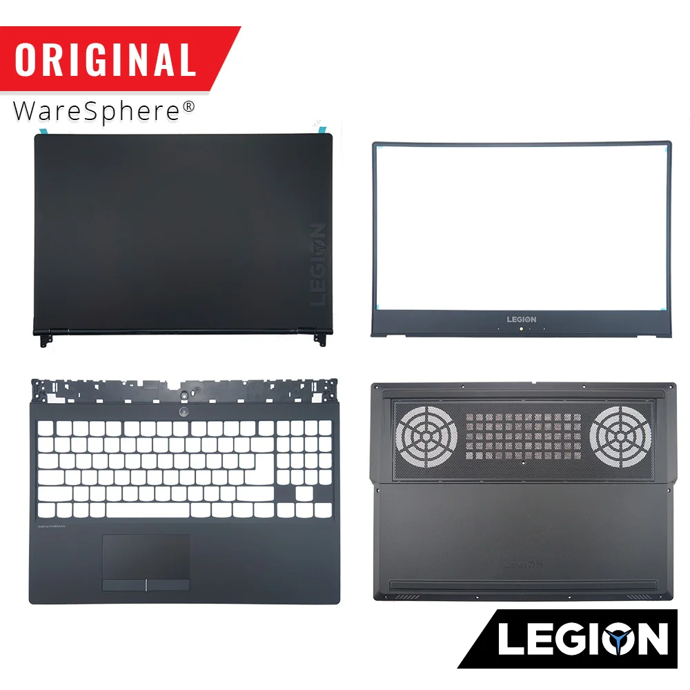 ABCD COVER Для lenovo Legion Y530 Y530-15ICH ЖК-Дисплей задняя крышка передняя рамка Упор для рук Нижняя Верхняя Нижняя база чехол клавиатура - Цвет: ABCD COVER