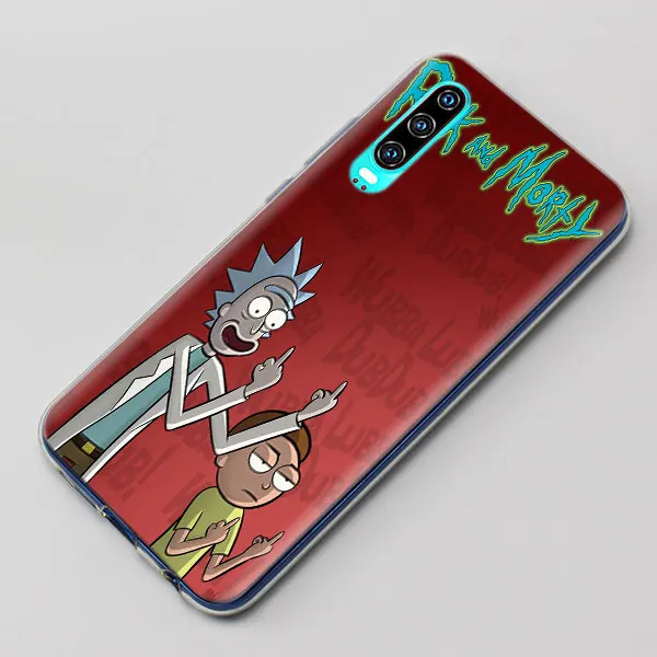 02 Силиконовый мягкий чехол Рик и Морти для huawei P30 P30 Pro P10 P20 Lite P Smart Plus View 20, чехол из ТПУ - Цвет: 02