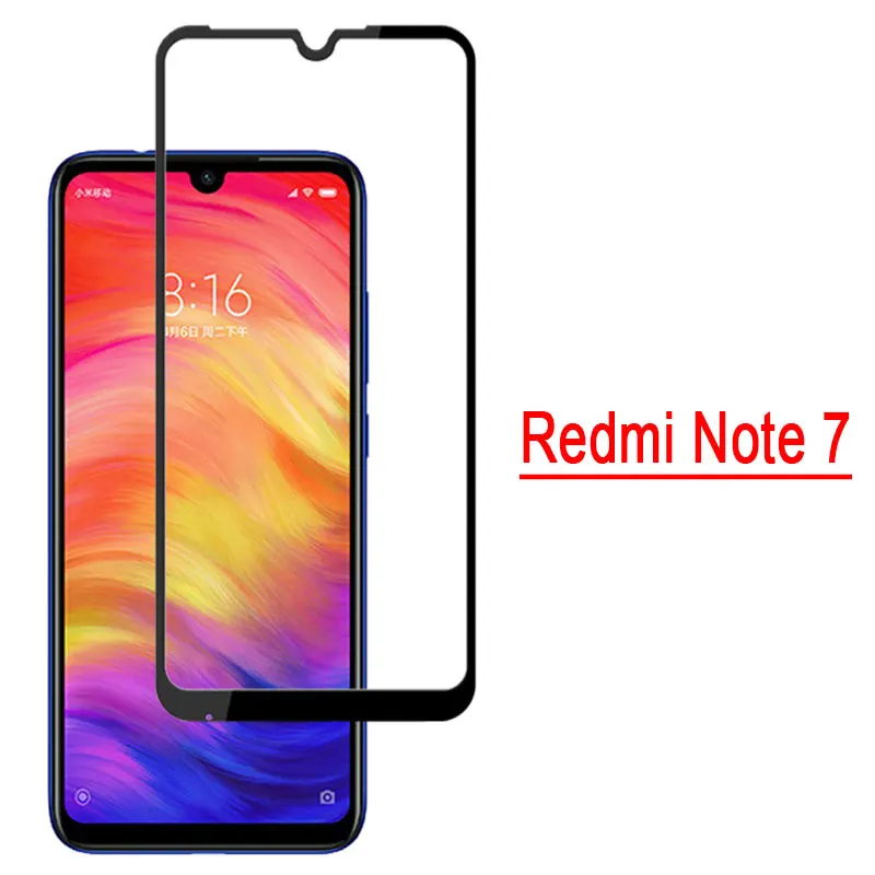 Защитное стекло Remdi Note 7 закаленное для Xiaomi Redmi xiomi redmi xaomi redm note7 стеклянная
