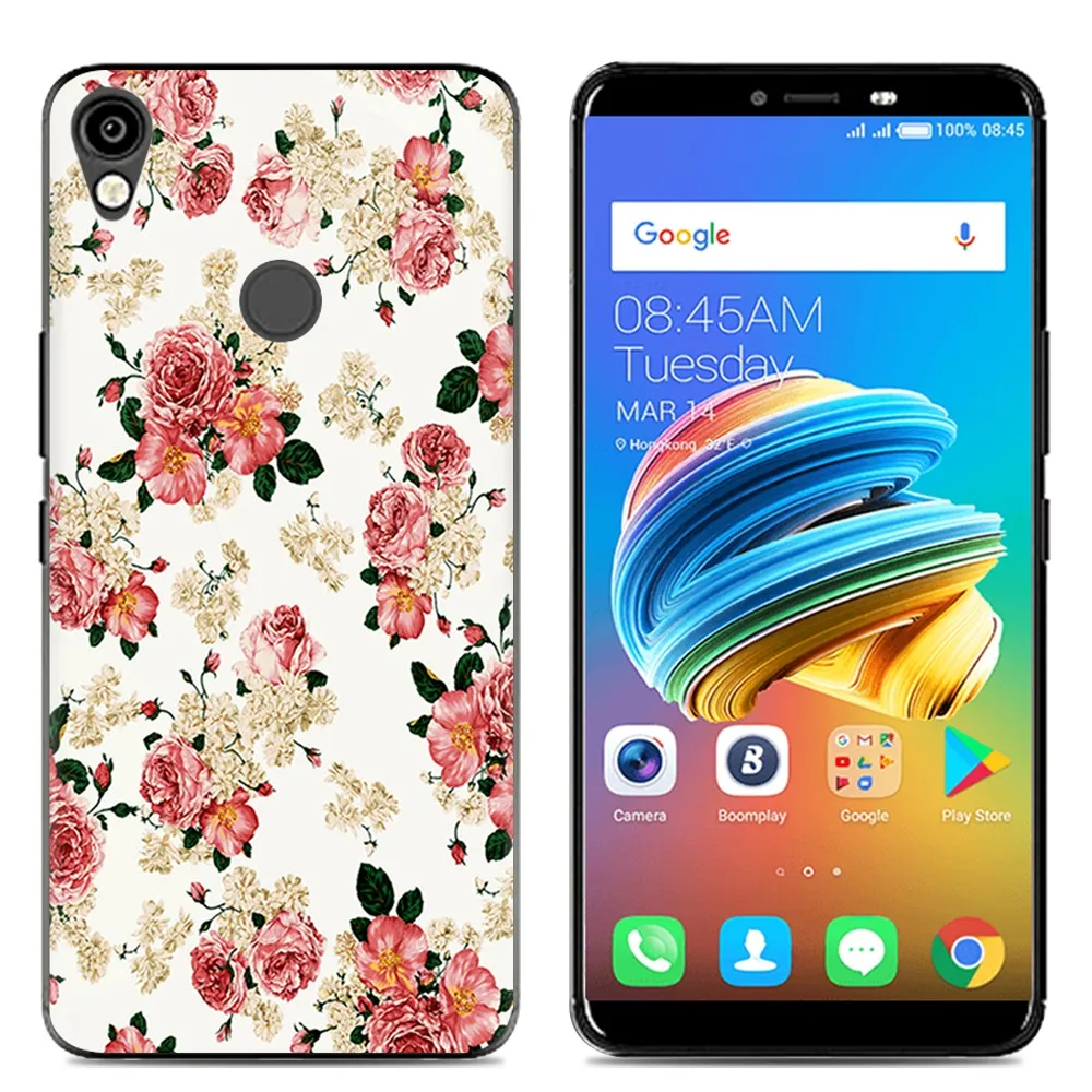 Чехол для телефона TECNO KA7 / Spark2 милый мультяшный высококачественный мягкий ТПУ