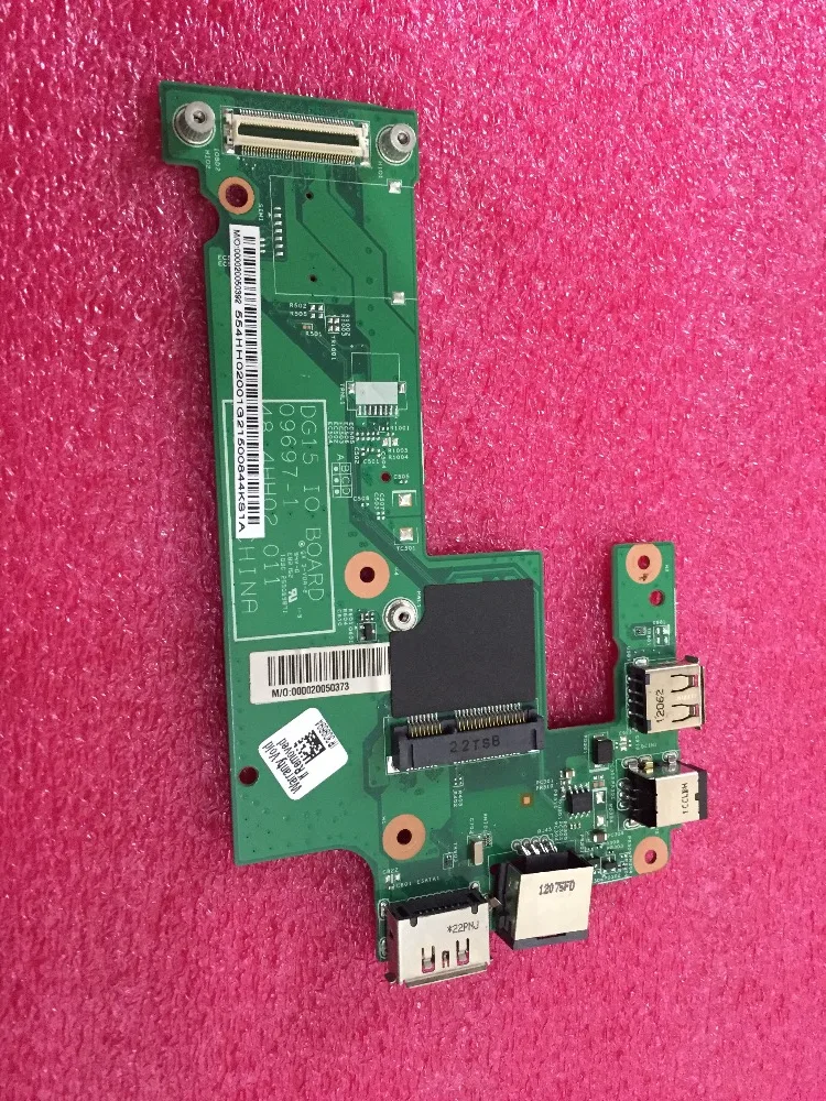Для Dell Inspiron 15R M5010 N5010 USB разъем для DC и I/O DG15 09697 1 48.4HH02. 011 CN 0WXHDY|Платы расширения| |