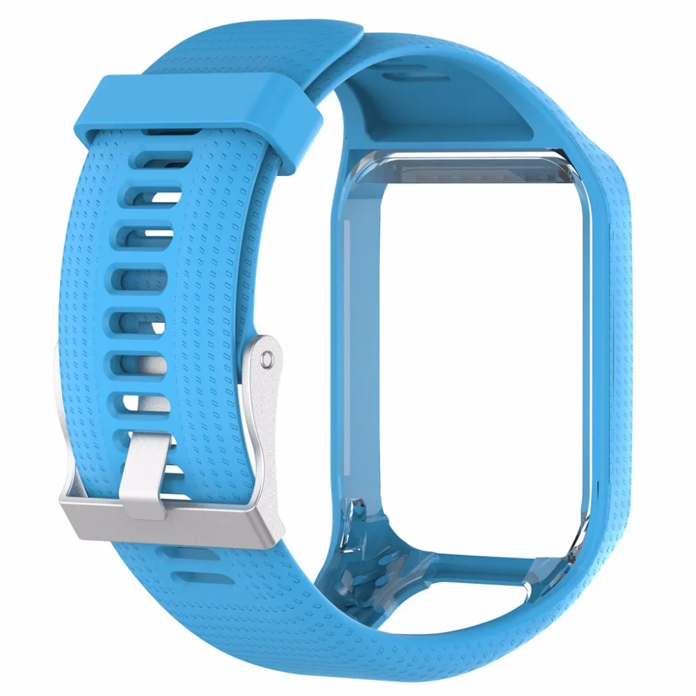 Силиконовый сменный ремешок для часов TomTom Runner 2 3 Spark 3 gps