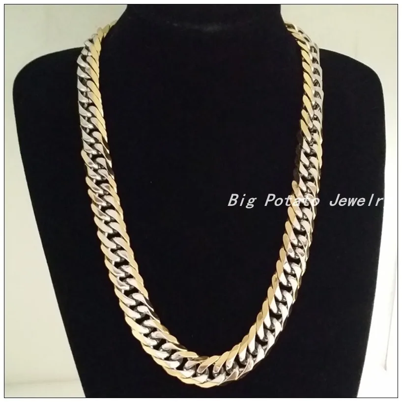 Акция распродажа высокополированная 316L нержавеющая сталь серебряный золотой