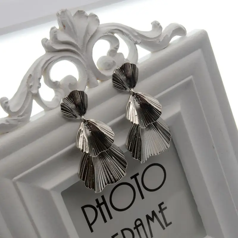 2019 винтажные Модные женские массивные ювелирные изделия золотого и серебряного