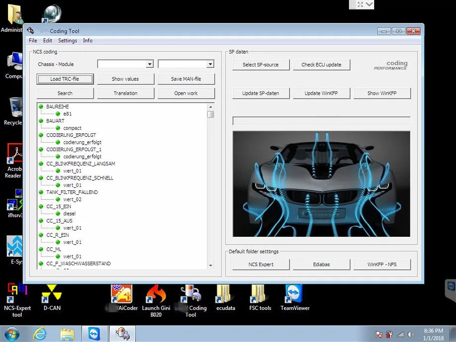 07 ICOM A2/A3/NEXT полное официальное программное обеспечение 512GB SSD ISTA-D 4.18.14/ISTA-P 3.66.0.2/ETK/KSD/E-SYS Диагностика и программирование