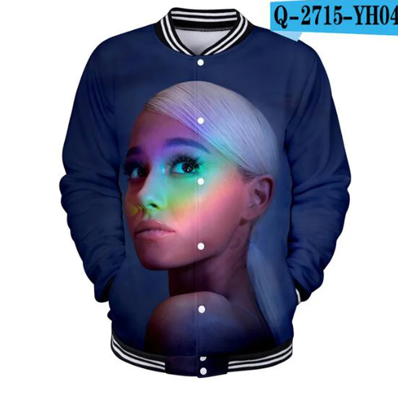Форменная куртка Ariana Grande для опасных женщин и бейсбола мужские женские толстовки