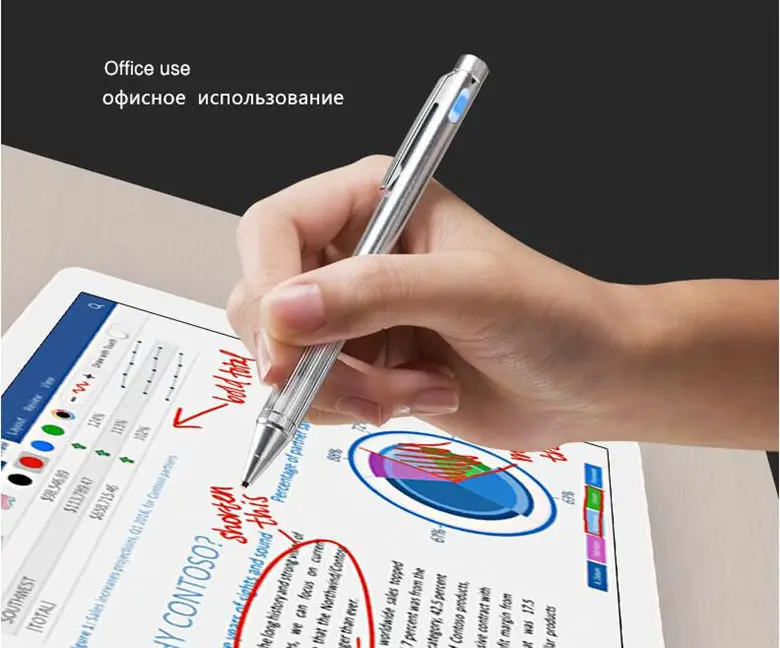 Активная Ручка емкостный сенсорный экран для ipad mini 5 4 3 2 1 mini4 ipad mini3 mini5/2 планшеты стилус Высокоточный перо 1,4 мм