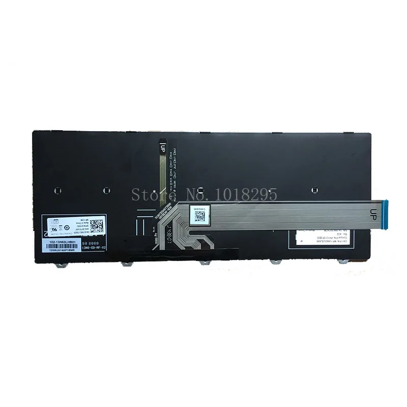 Новая английская клавиатура с подсветкой для ноутбука DELL 14 3441 3442 N5447 N3442 14CR 14MR 050x15