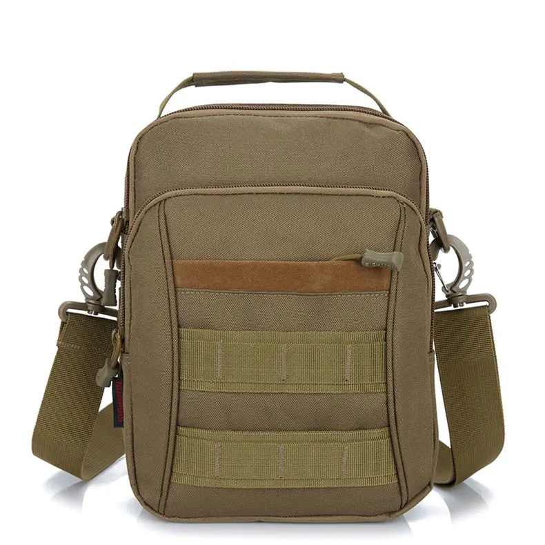 Khaki Molle военные сумки через плечо, тактическая сумка на плечо, спортивная водонепроницаемая армейская сумка, походная сумка для отдыха на открытом воздухе, маленькая походная сумка XA770WD - Цвет: Khaki