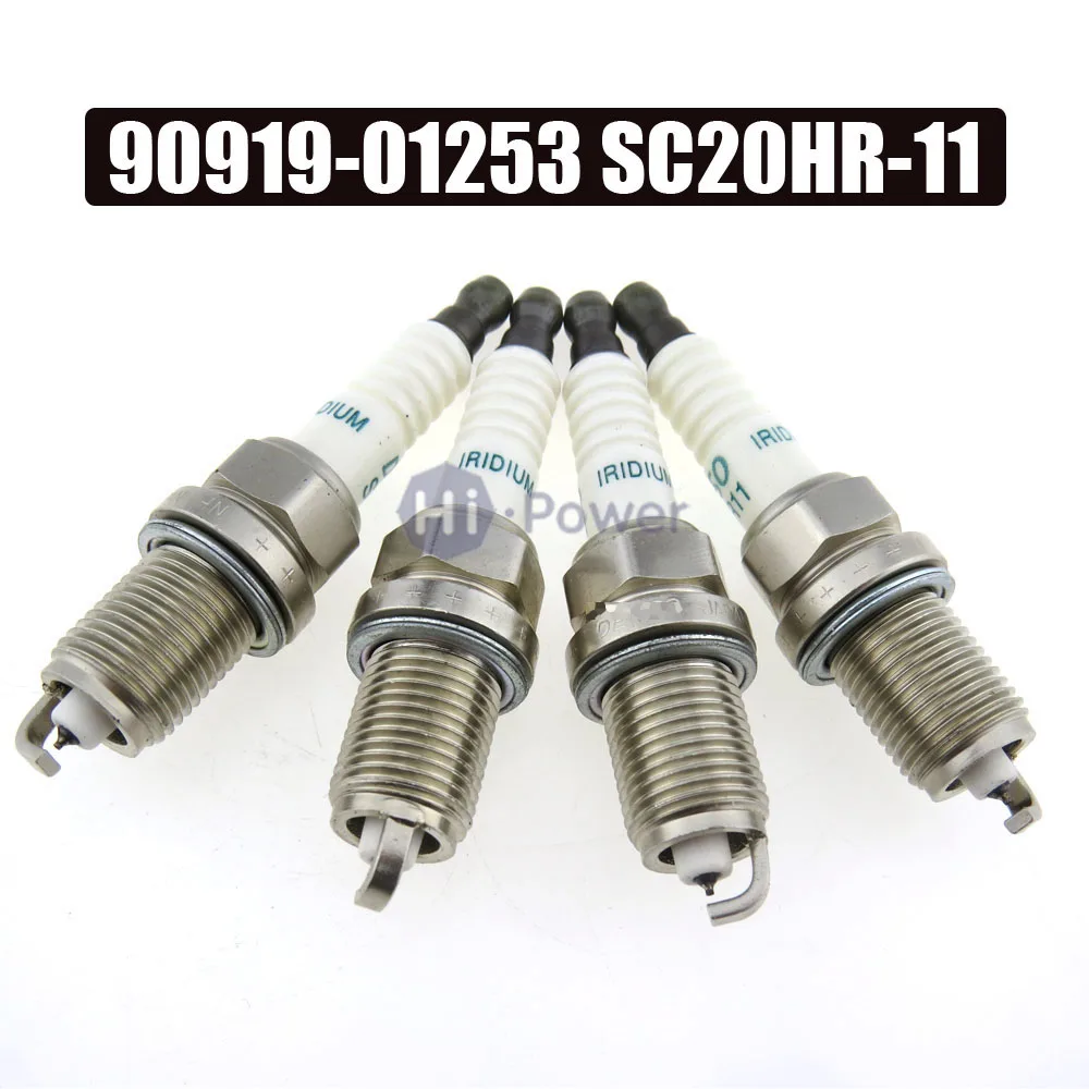 4/Lot. SC20HR-11 90919-01253 4912 5315 Iridium Spark Plug for Toyota Corolla Matrix Scion Lexus SC20HR11 | Автомобили и мотоциклы