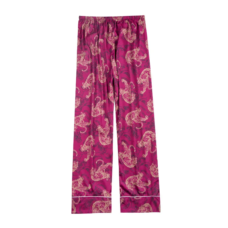 Модное мужское летнее кимоно халат повседневная шелковистая Домашняя одежда