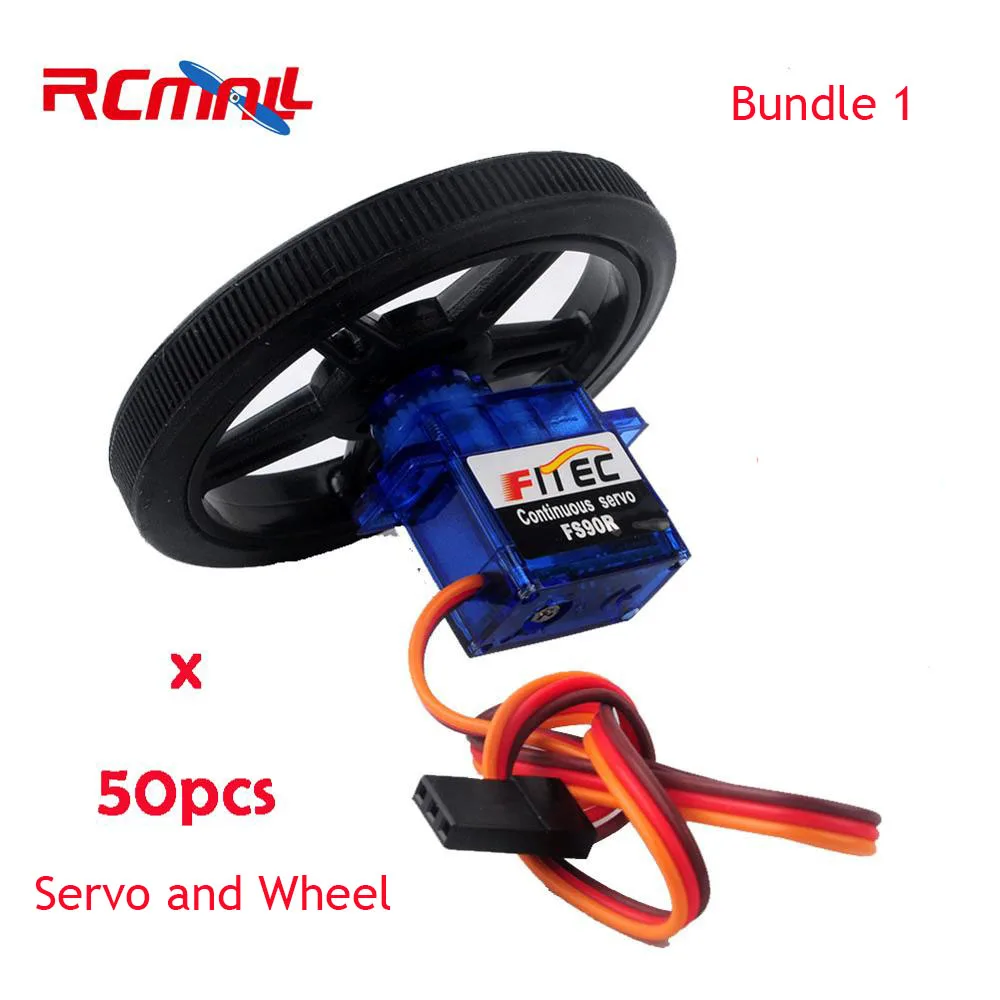 Сервопривод/колесо Feetech FS90R 50 шт./лот вращение на 360 градусов|rc servo|rc micro servoservo servo |