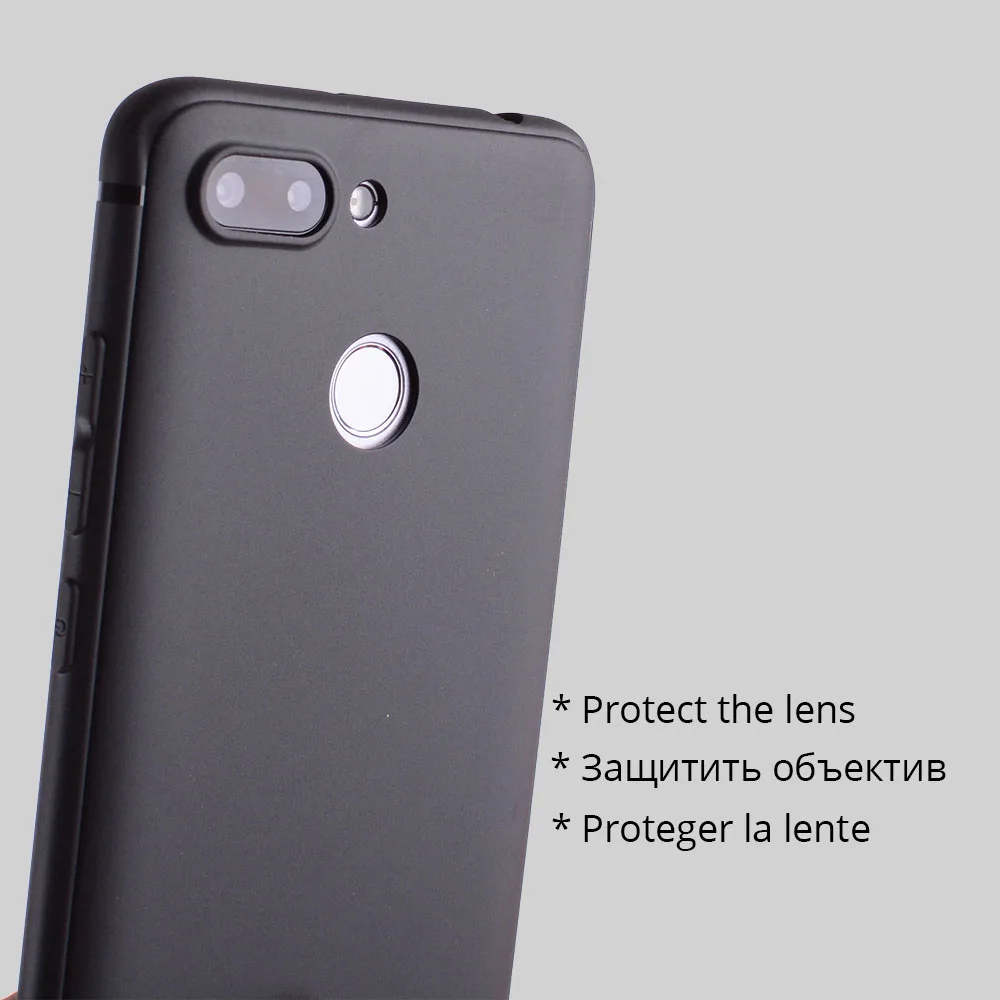 Силиконовый чехол для Xiaomi redmi 6 Чехол мобильный телефон сумки |
