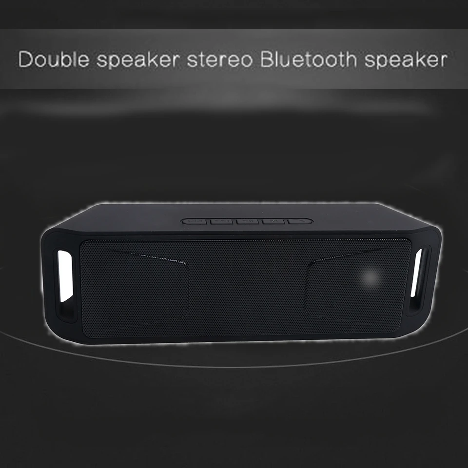 Автомобильный Bluetooth Сабвуфер беспроводной Bluetooth 4,0 стерео сабвуфер колонки TF USB FM радио встроенный микрофон двойной бас звуковая коробка