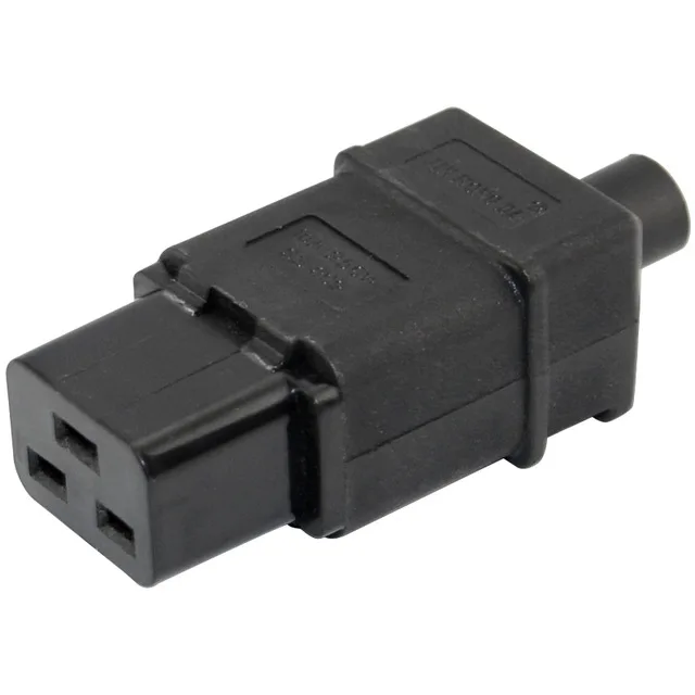 PDU UPS 16A 250VAC IEC 320 C 19 штекер, IEC C19 «сделай сам» штекер, IEC 320 C19 разъем IEC C19 гнездовой разъем 16A разъем