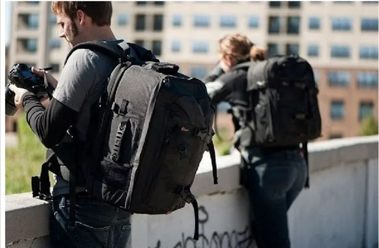 Стимулирования продаж Lowepro Pro Runner 350 AW Сумка Камера сумку, все упаковывается 15,4 ноутбук с любую погоду дождевик