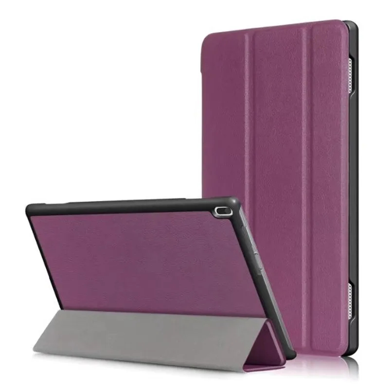 purple-ka si te Ультра тонкий умный флип-чехол для lenovo tab 4 10 tb-x304l tb-X304f магнит умный защитный чехол для lenovo tab 4 10 чехол - Цвет: purple-ka si te