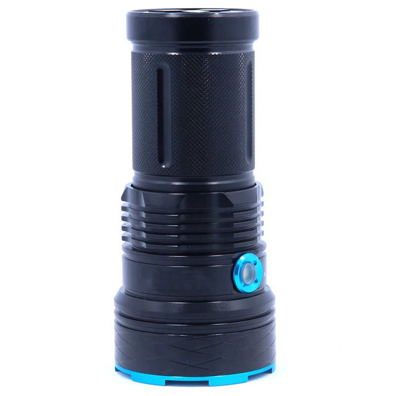 25000 люмен свет король 12T6 светодио дный flash light 12* XM-L T6 светодио дный фонарик свет лампы для охоты кемпинга использования 4*18650