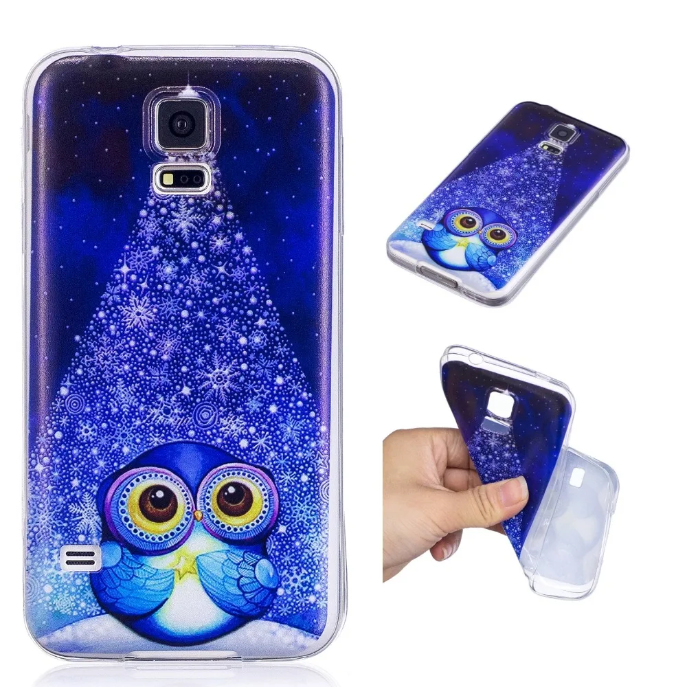 HOTSWEI For Samsung S7 S6 edge S5 Case SAMSUNG Galaxy S8 / Plus Cute Owl Animal Soft TPU Silicone Protective Cover Fundas |