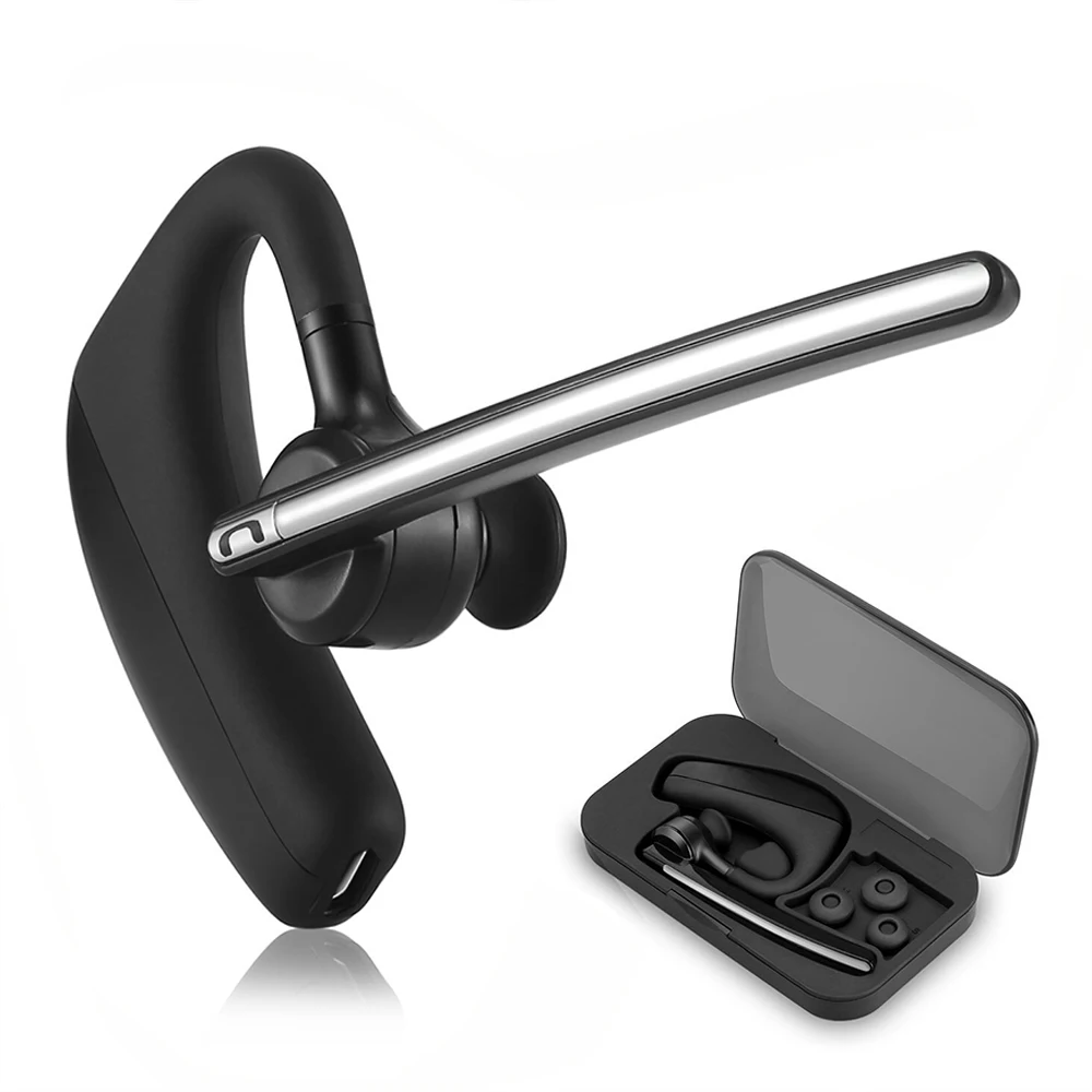 

K10 Bluetooth Earphones Wireless Headphones Stereo Handsfree Noise Cancelling Business Bluetooth Headset Earbud With Microphone