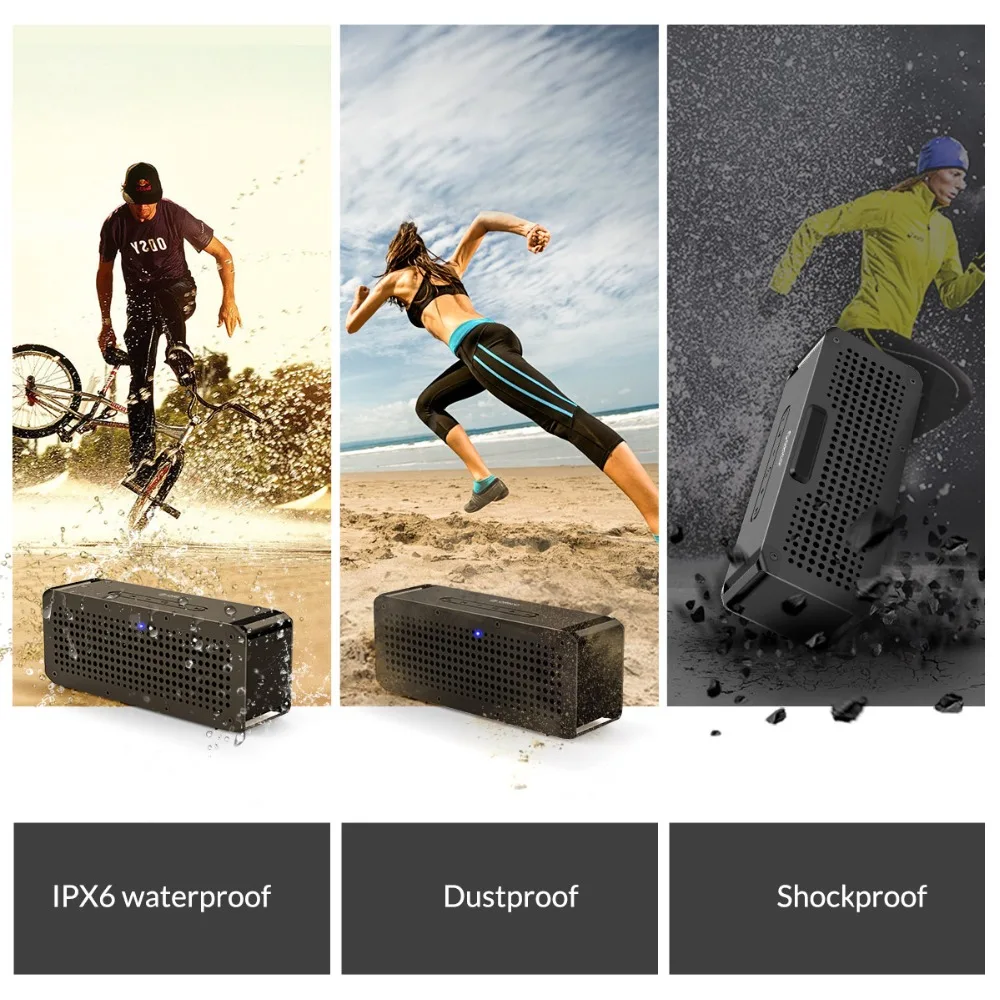 ORICO Портативный Bluetooth беспроводной динамик громкий звук бас 8 часов