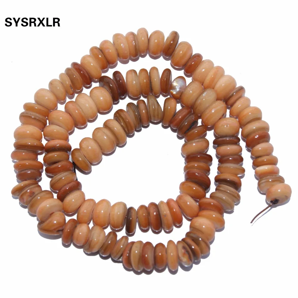 Оптовая Продажа Природный Гравий форма смесь оранжевый краситель цвет оболочки 5