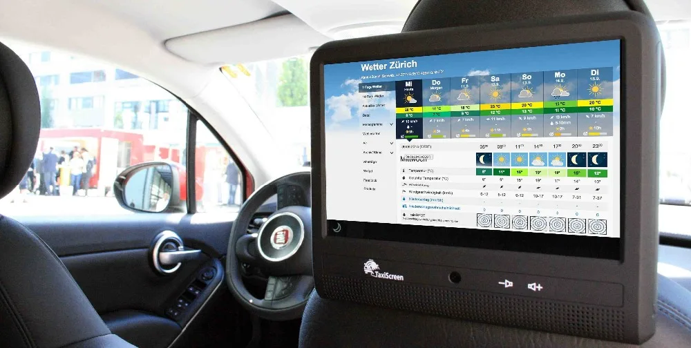 10,1 ''Android 3g Wi-Fi рекламный плеер для такси ips емкостный Сенсорный экран 4 ядра ARM Cortex A-9 реальные 2 ГГц 2G DDR3 монитор