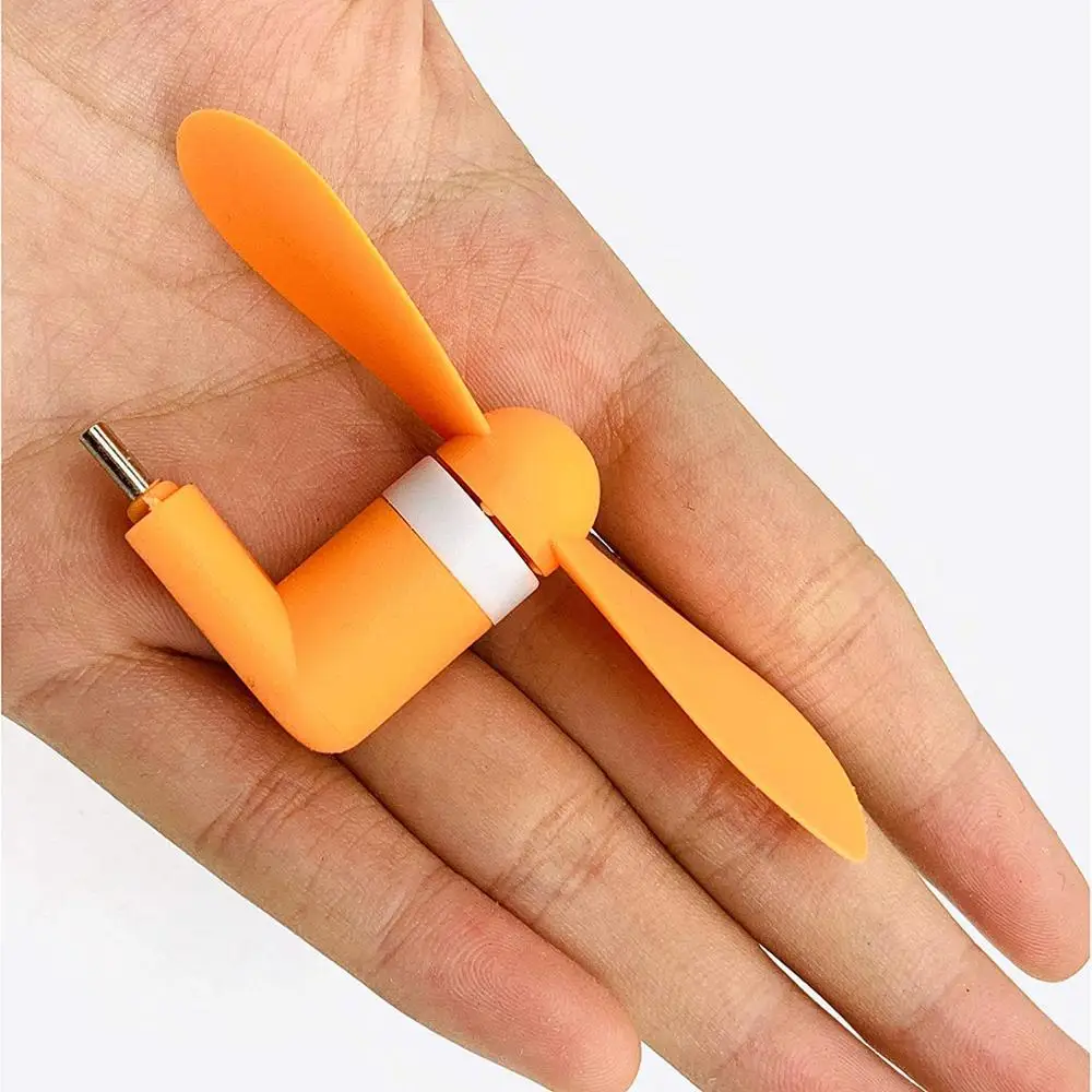 EHuuGie 6 Packs USB Type C Mini Fan for Cell Phones Portable Hand LG G5 g6 galaxy S10.Note 9/Note 8 | Компьютеры и офис