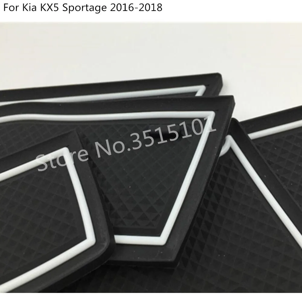 16 шт. Резиновые Нескользящие Коврики для хранения подлокотников Kia Sorento 2015 2016 2017 |