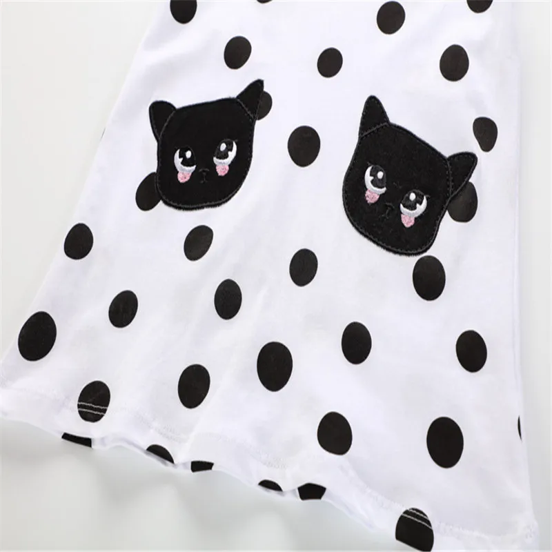 Jumping meters new dot baby girls dresses kids cute short sleeve summer dress style clothing top quality | Детская одежда и обувь