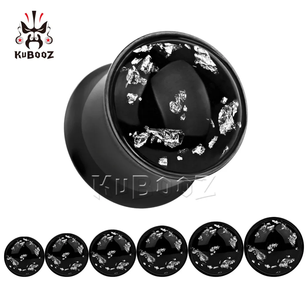 Wholesale Price Double Horn Stainless Steel Ear Plugs Tunnels Piercing Gauges Expanders Body Jewelry Earring Stretchers 40PCS | Украшения и