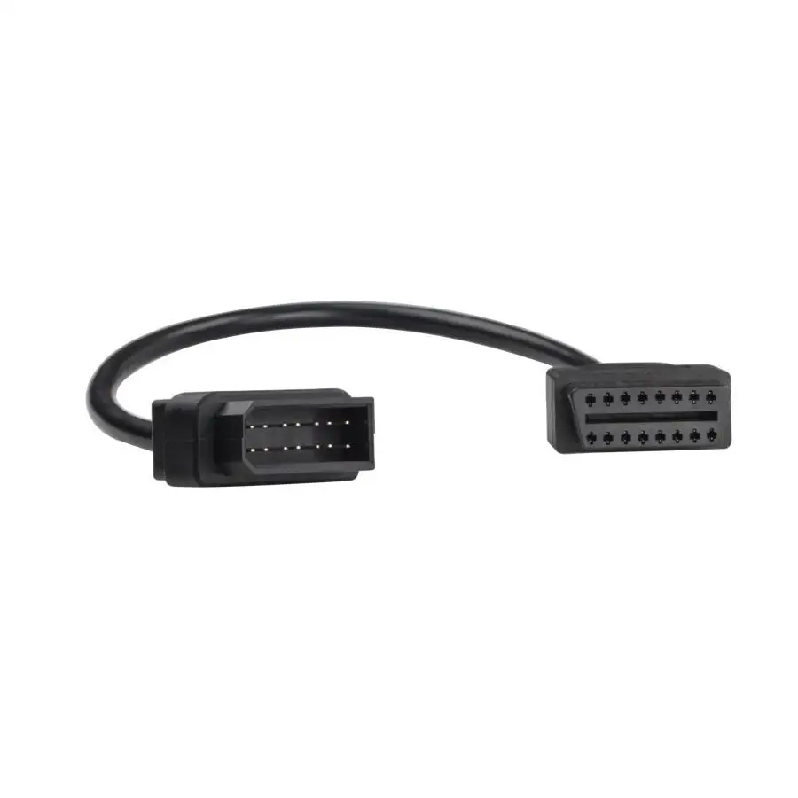 Для разъема Nissan 14Pin к OBD2 можно использовать с мультиразъемом diag J2534 проходом через