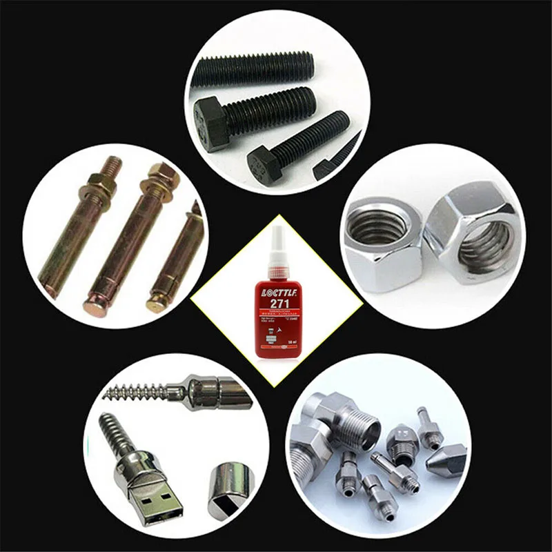 1 шт. 271 высокопрочный Threadlocker анаэробный клей- M25