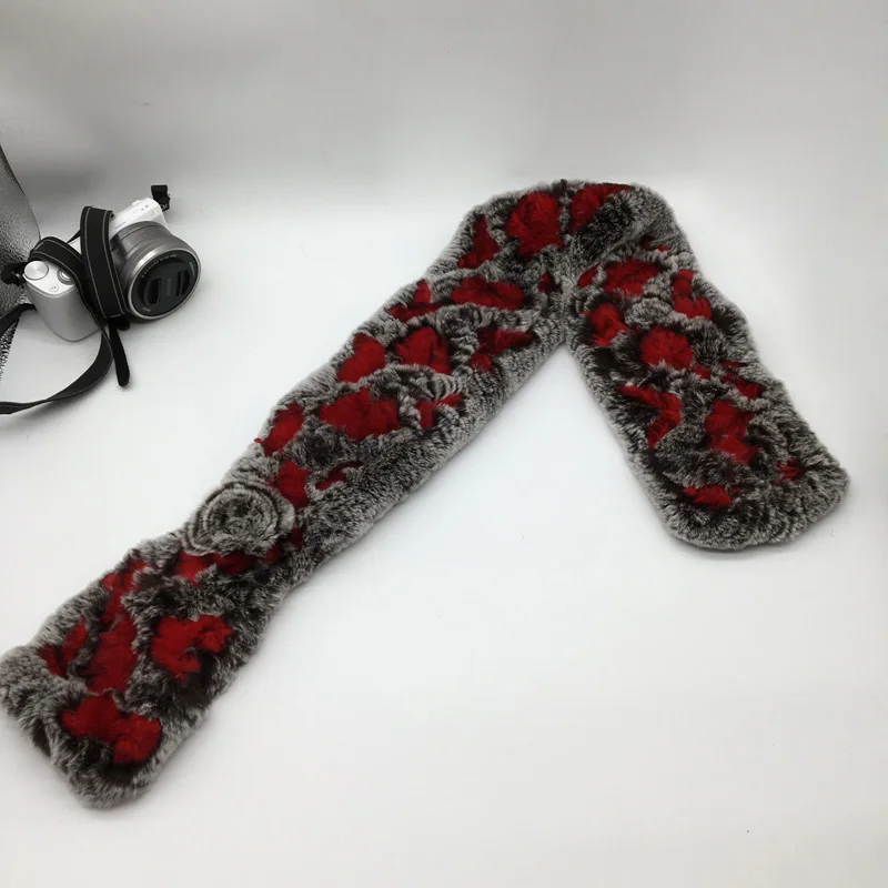 2017 натуральный мех женские шарфы зимняя женская шаль Новое поступление модная и